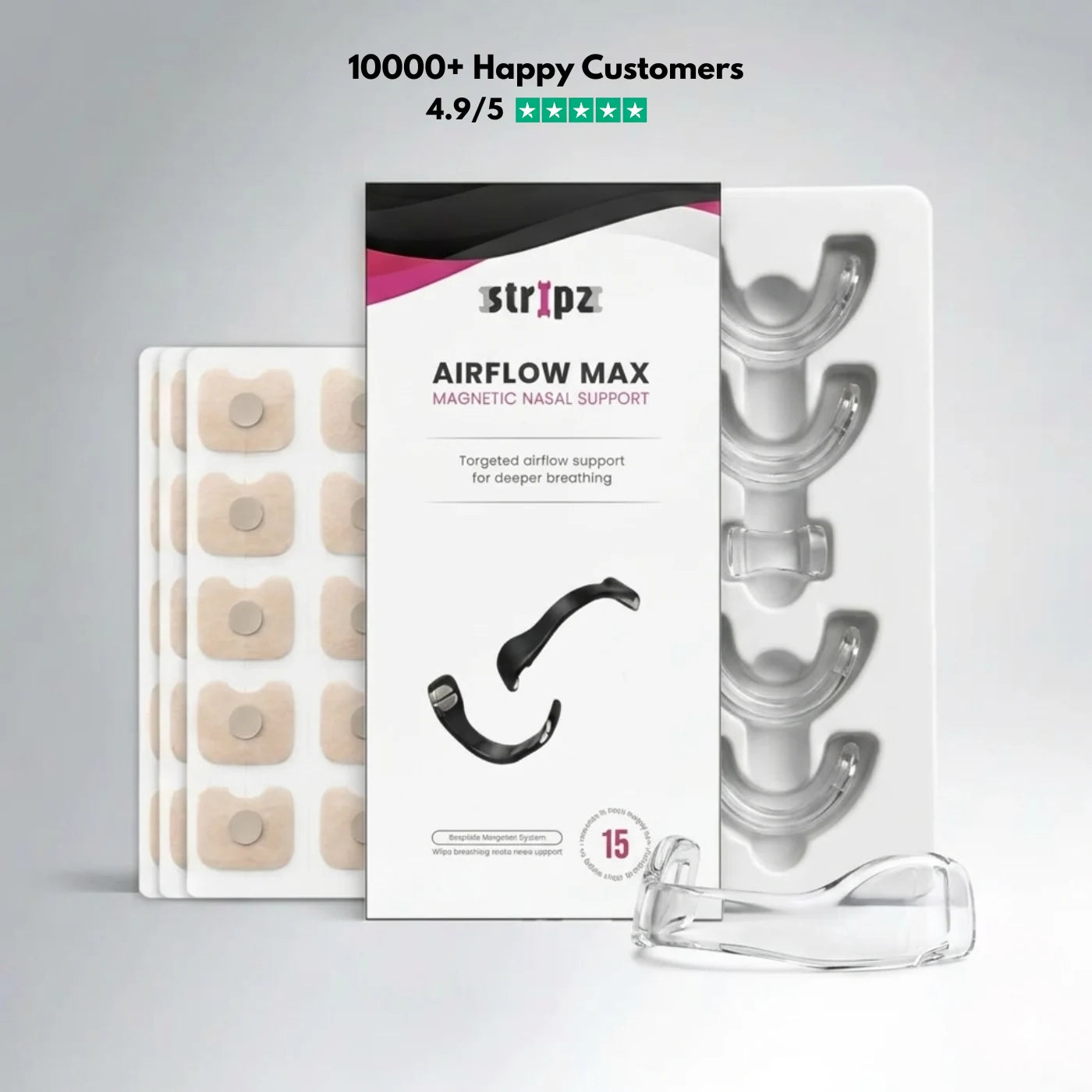Stripz Magnetic Nasal Strips