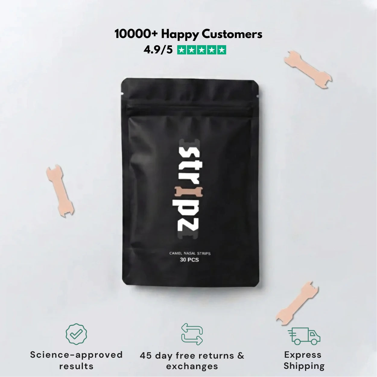 STRIPZ™ Nasal Strips