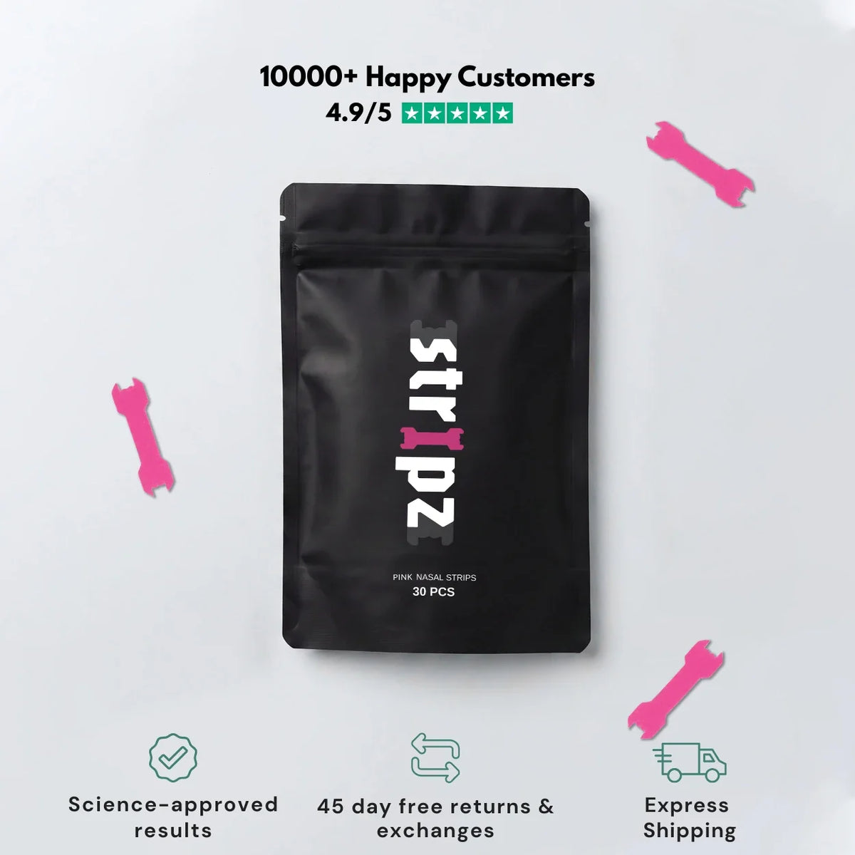 STRIPZ™ World's Strongest Nasal Strips