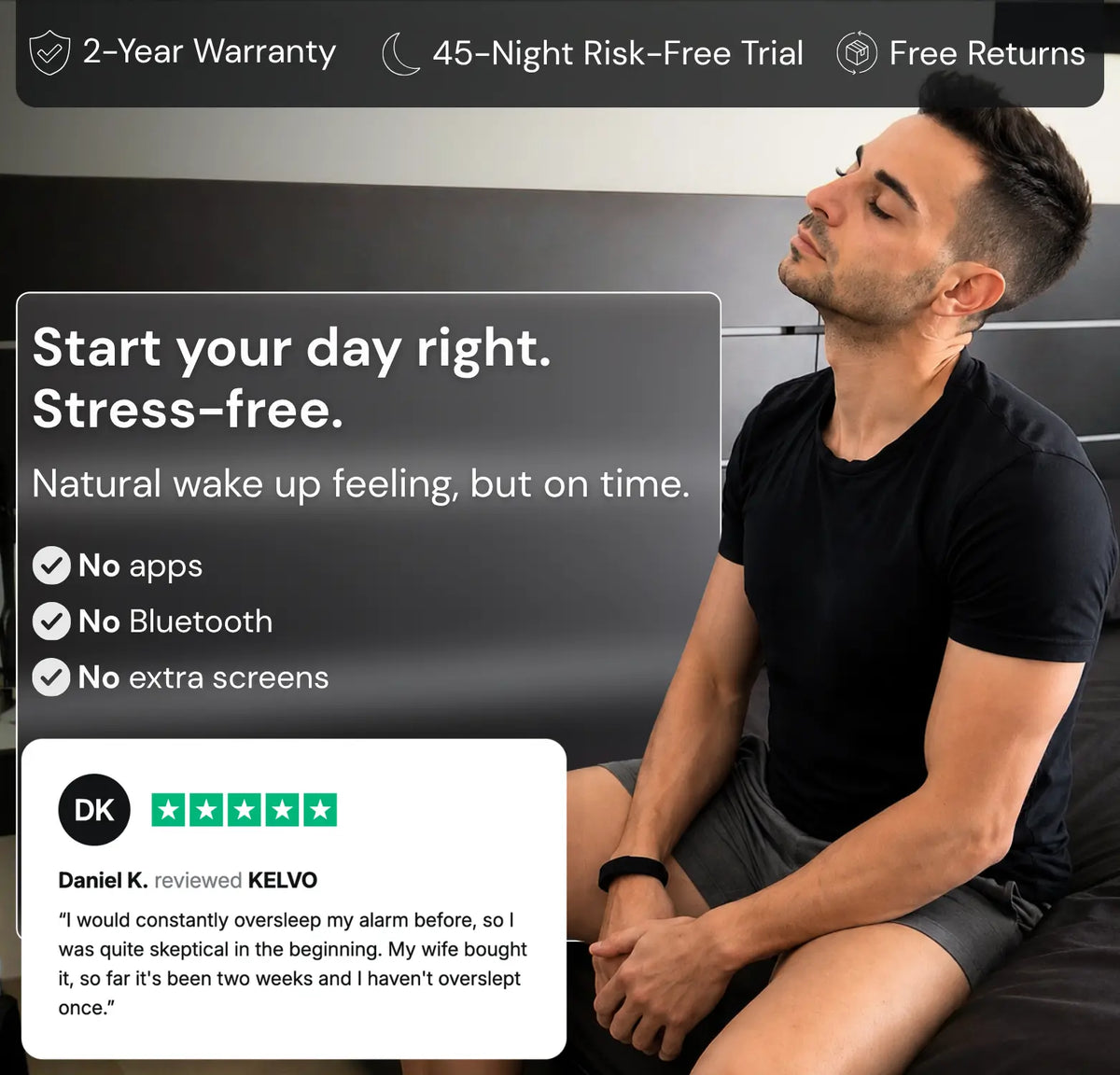 Vibrating Wrist Alarm