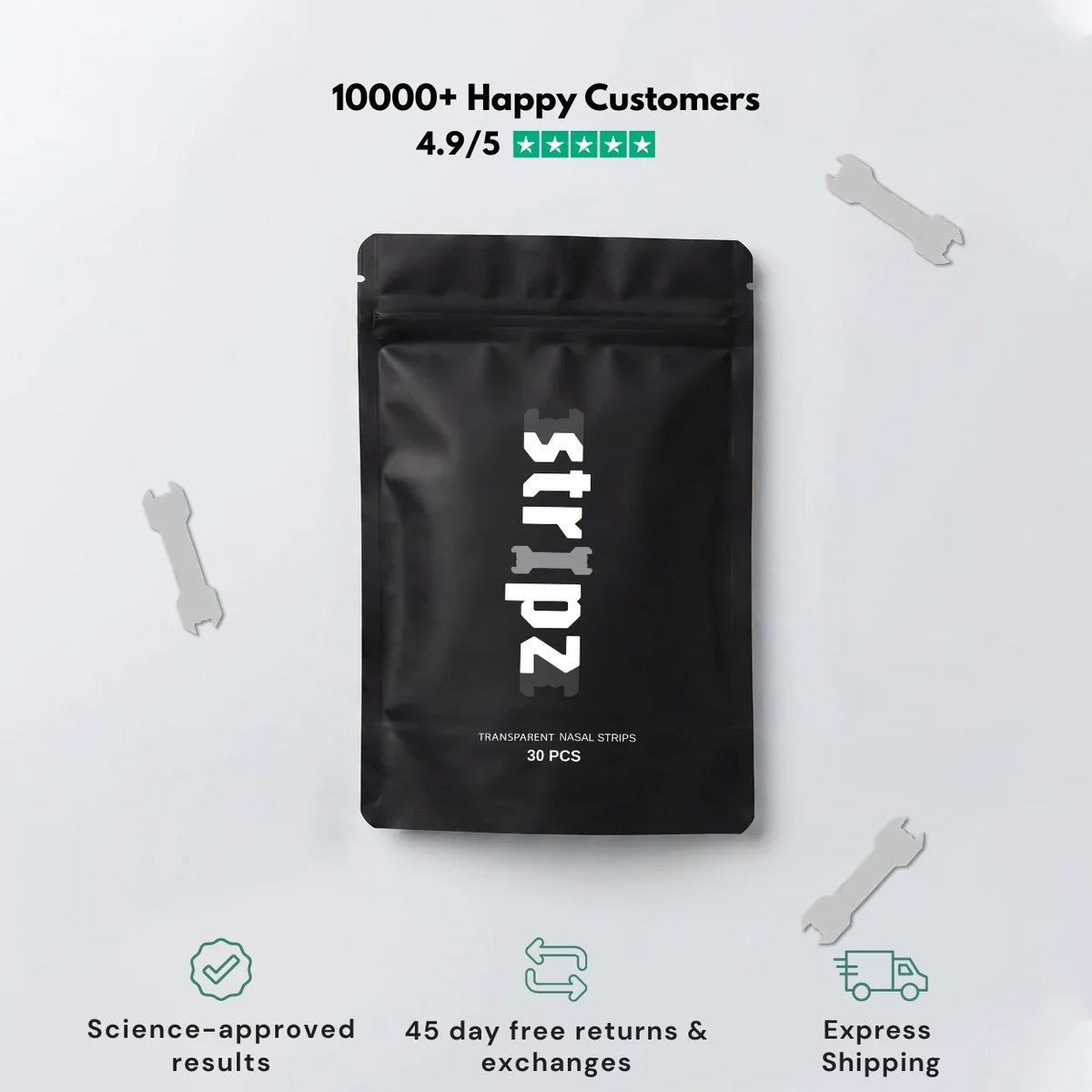 STRIPZ™ World's Strongest Nasal Strips