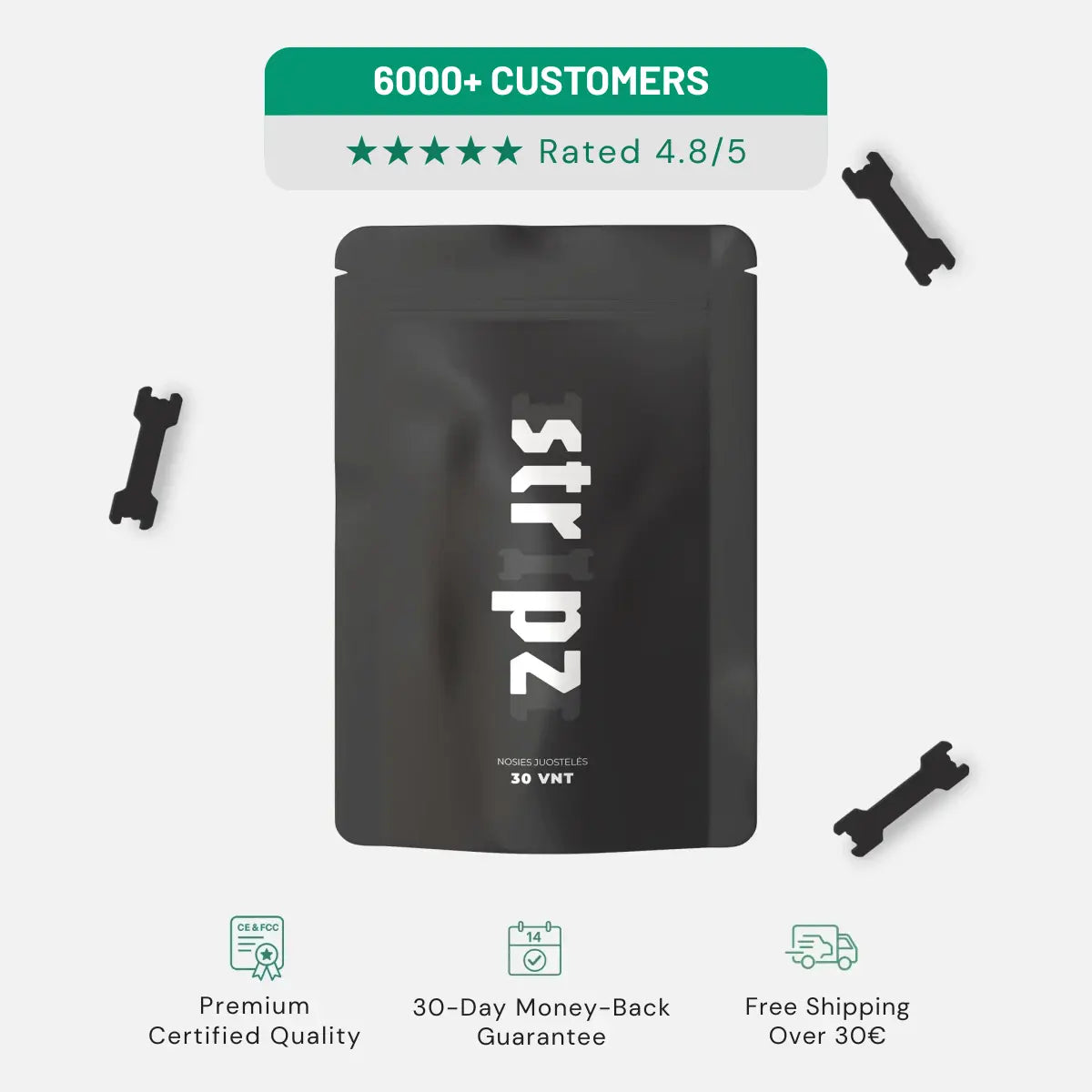 STRIPZ™ Oxygen Boost Nasal Strips | BUY 1 - GET 1 FREE