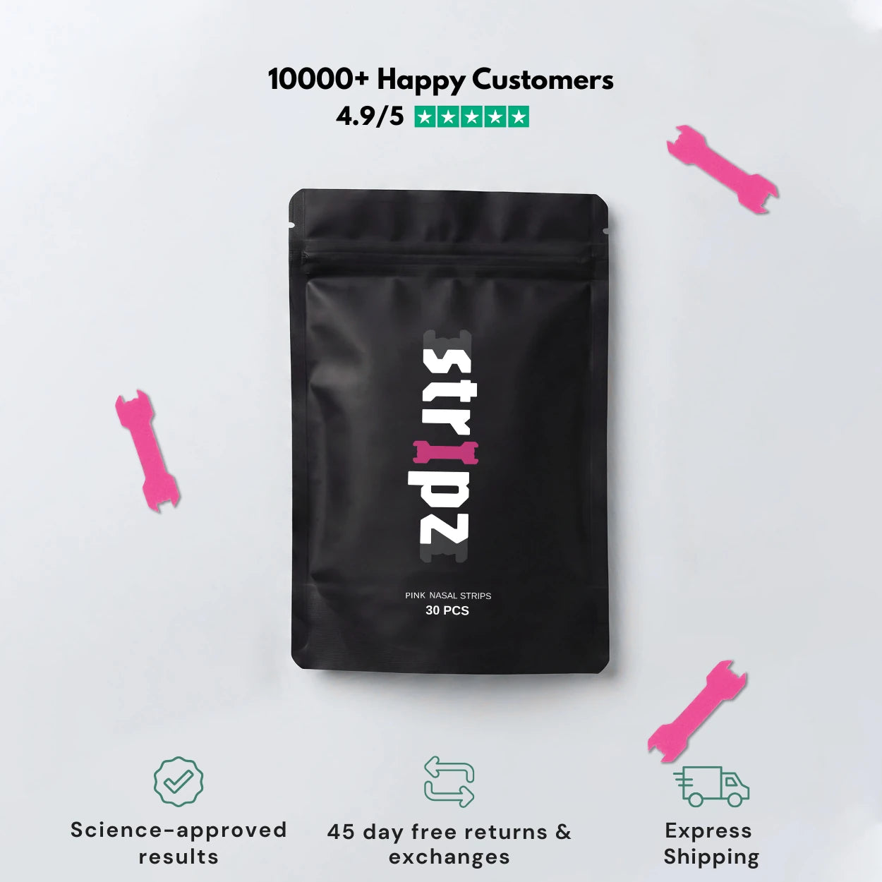 STRIPZ™ Nasal Strips