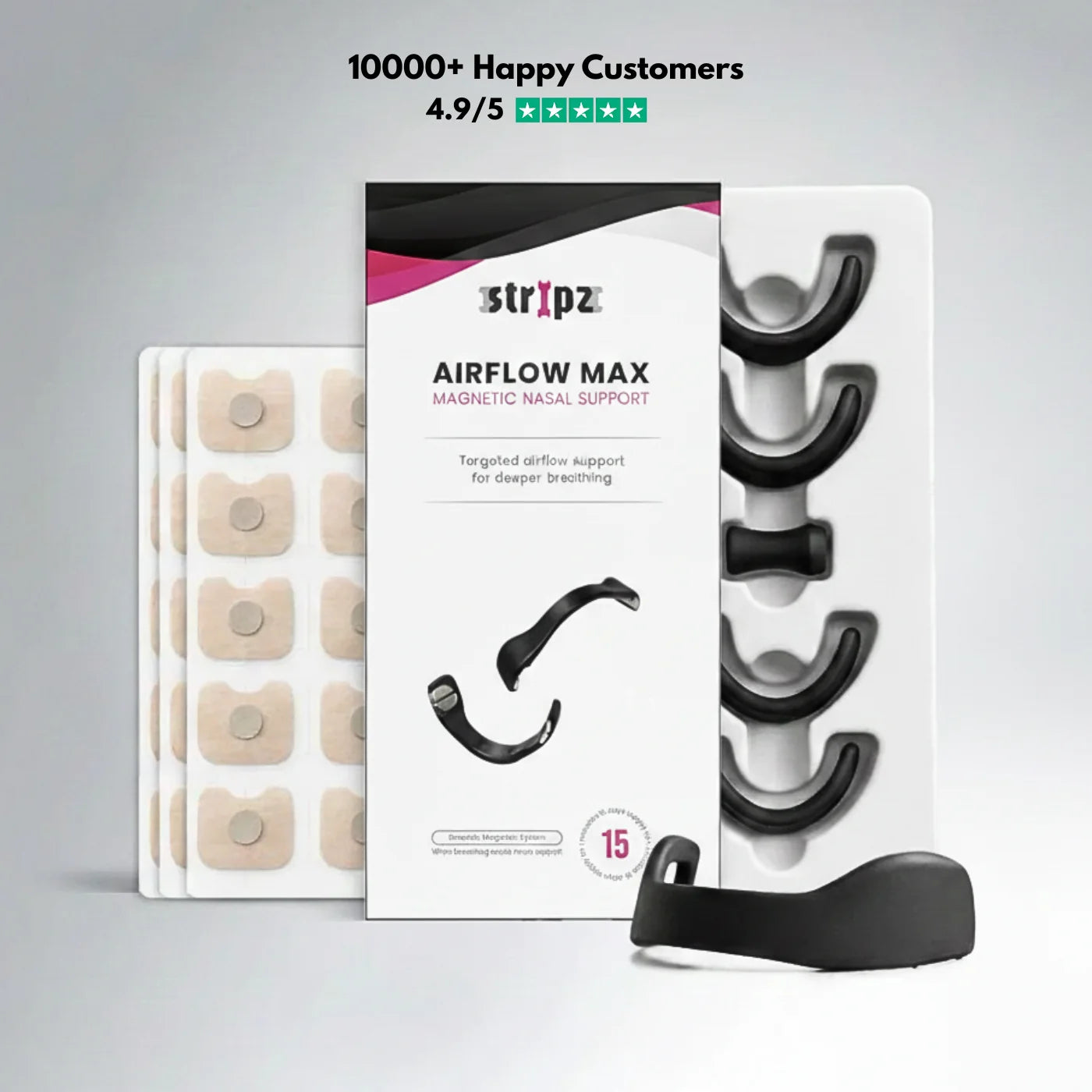 Stripz Magnetic Nasal Strips